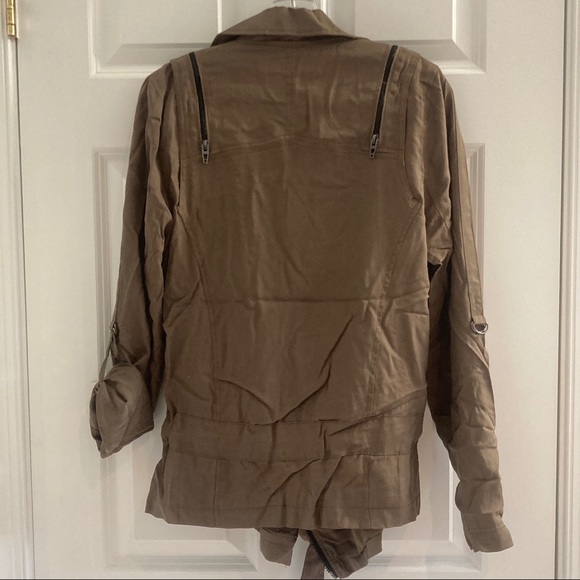 Army green utility jacket - Picture 3 of 6